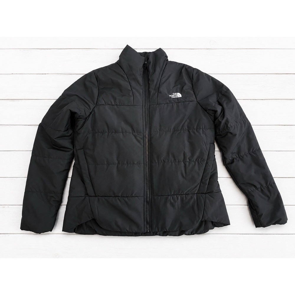 The North Face Womens L Everyday Insulated Jacket Black Heatseeker NF0A7V - Picture 2 of 9